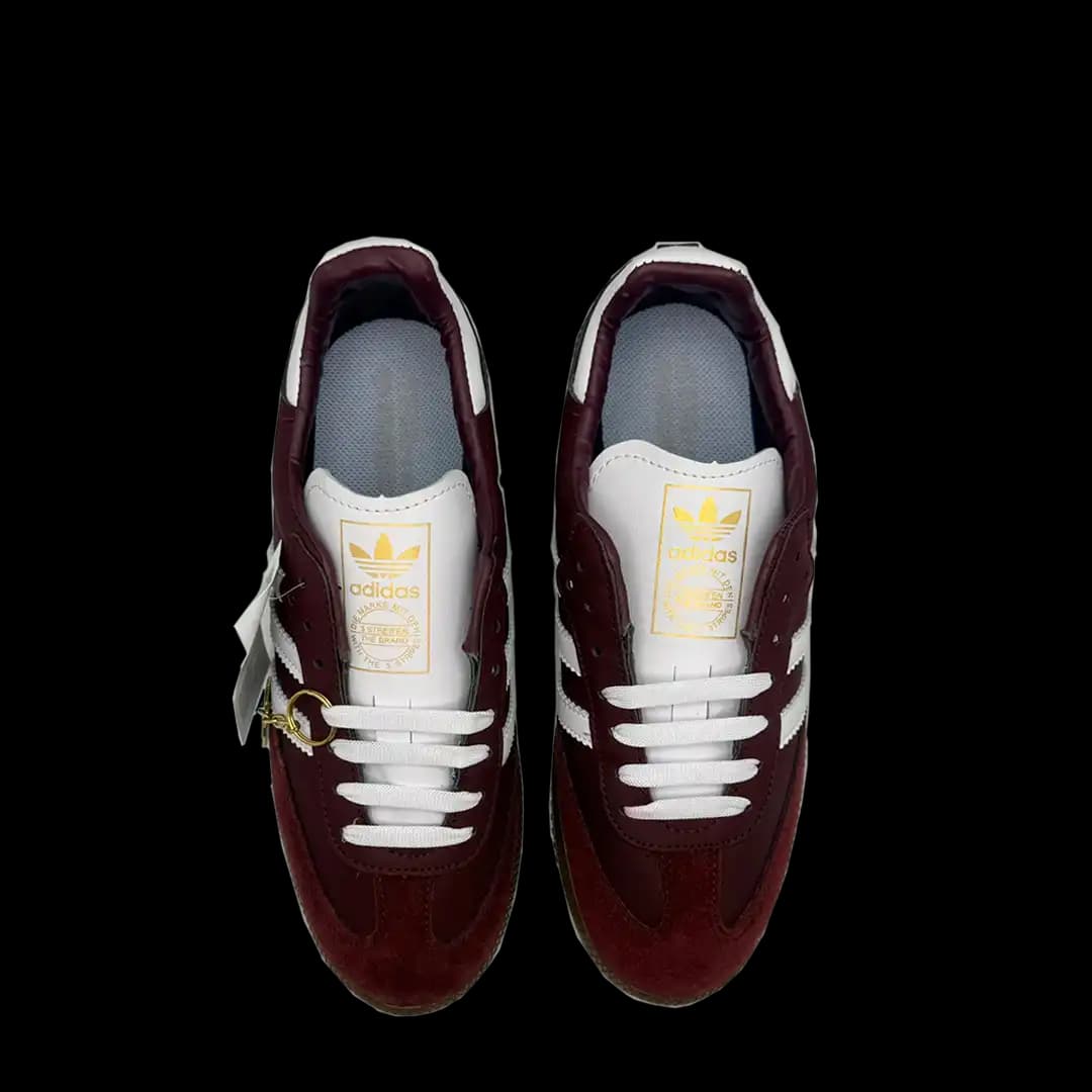 Adidas Samba Burgundy Caramel
