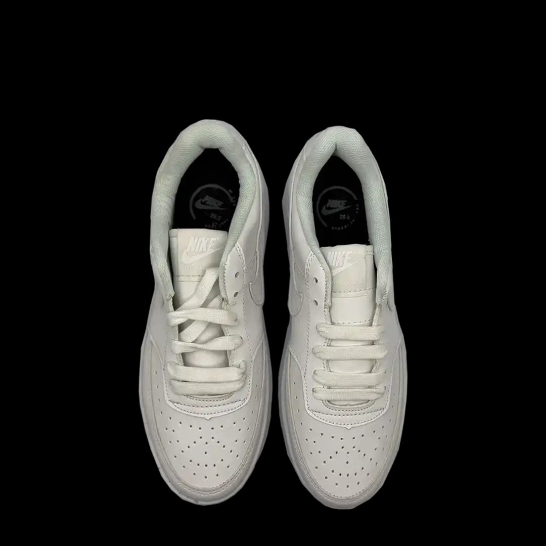 Nike Court Vision Triple White Plataforma